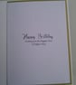 Boho Style Birthday Card - Bohemian Girl  - Image 5