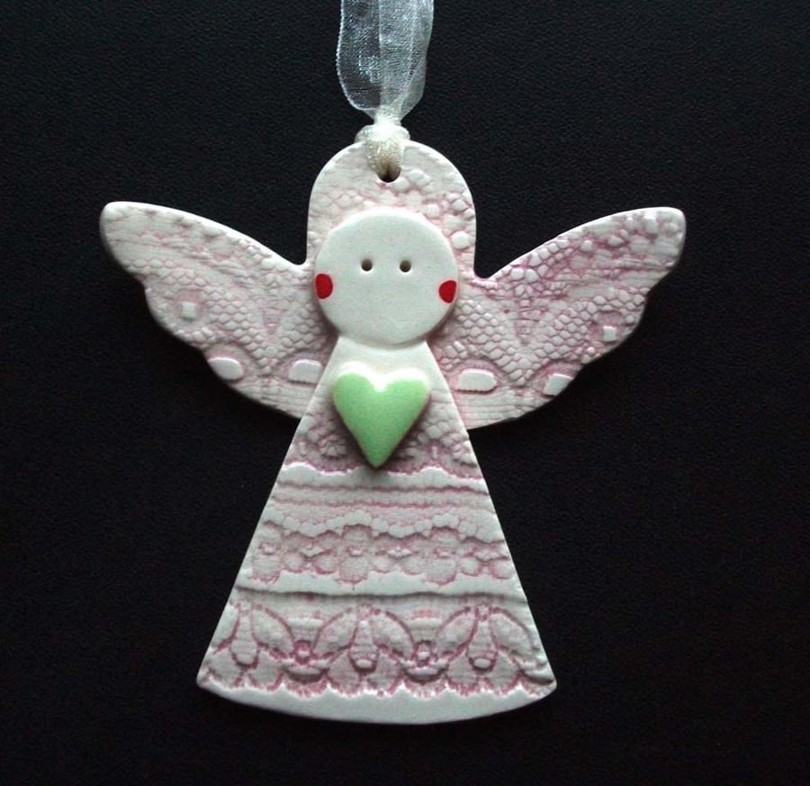 Ceramic Christmas Angel