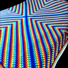 Handmade King Size Rainbow Crochet Blanket and Bedspread
