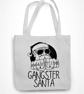 Gangster Santa  - Novelty Funny Christmas Tote Bag - Shopper Bag xmas Gift - Image 3