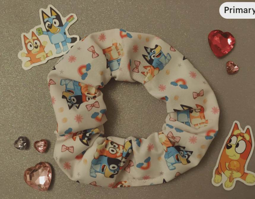 Bluey scrunchie 