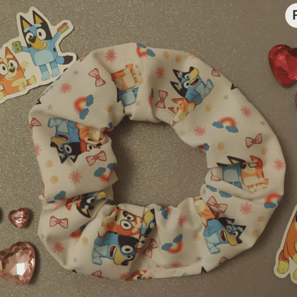 Bluey scrunchie 