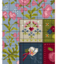 162A Cross Stitch Pattern Patchwork Quilt Americana Block Floral Bows Buttons - Image 5