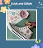Stick and Stitch Pretty Petals Designs - Image 1
