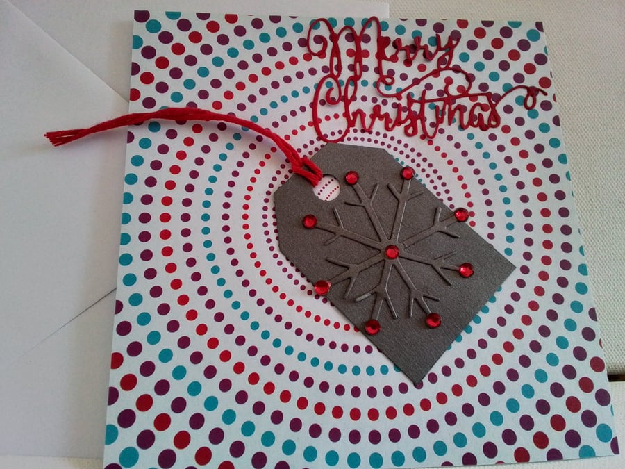 Christmas card. Handmade Christmas card. Ref 477