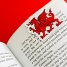 Magnetic bookmark - Welsh dragon