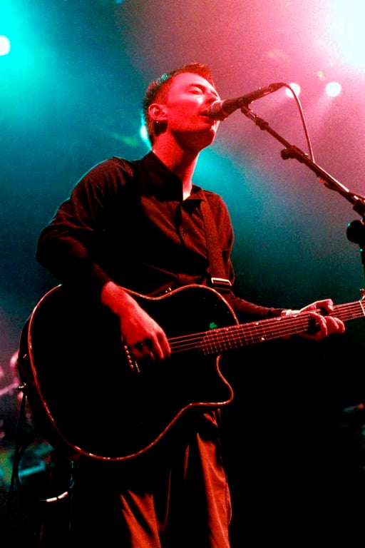 Thom Yorke Performing Live With Radiohead Photograph Print