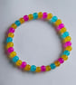 Pan Pride Glass Bead Bracelet - Image 1