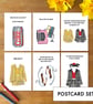 Clueless Inspired Postcards – Set of 6 - Funny 90s Movie Quote Art