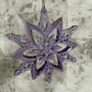 Christmas Snowflake Flower Tree Decorations - made to order