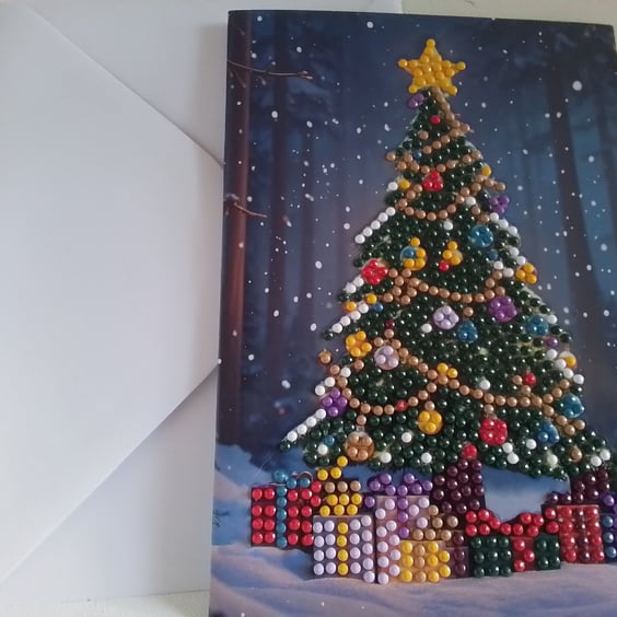 Christmas. Christmas card. Handmade Christmas card. Ref 476