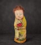 One of a kind, Sweet Little Woodland Spirit needle felted Art Doll. - Image 2