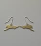 Leaping Hare earrings - Image 4