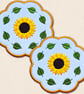 Sunflower Candle Coaster - Embroidered Floral Home Decor - Image 4