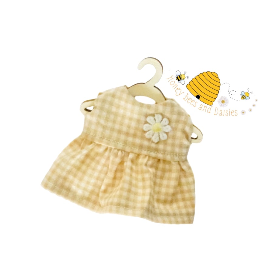 Baby Daisy Gingham Dress 