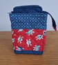 Pirate quilted zipped carton pouch