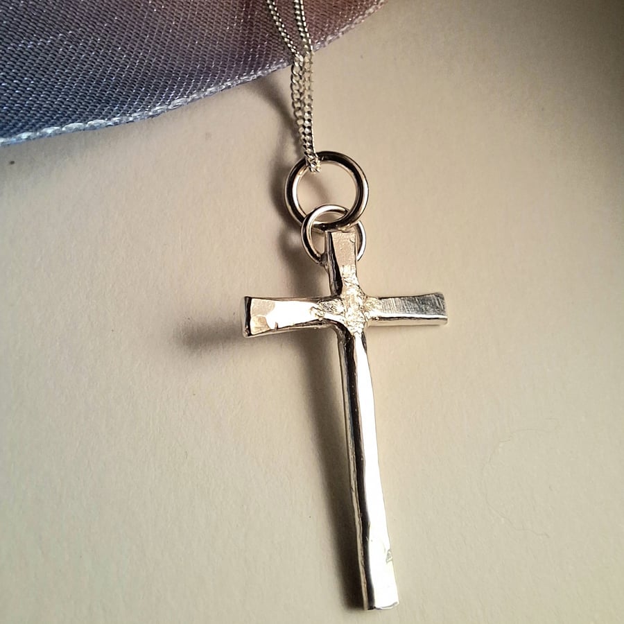Silver Crucifix Pendant