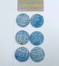 Blue Buttons for Sewing - Image 2