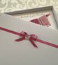 Personalised New Baby Girl Keepsake Card Gift Boxed Handmade - Image 6