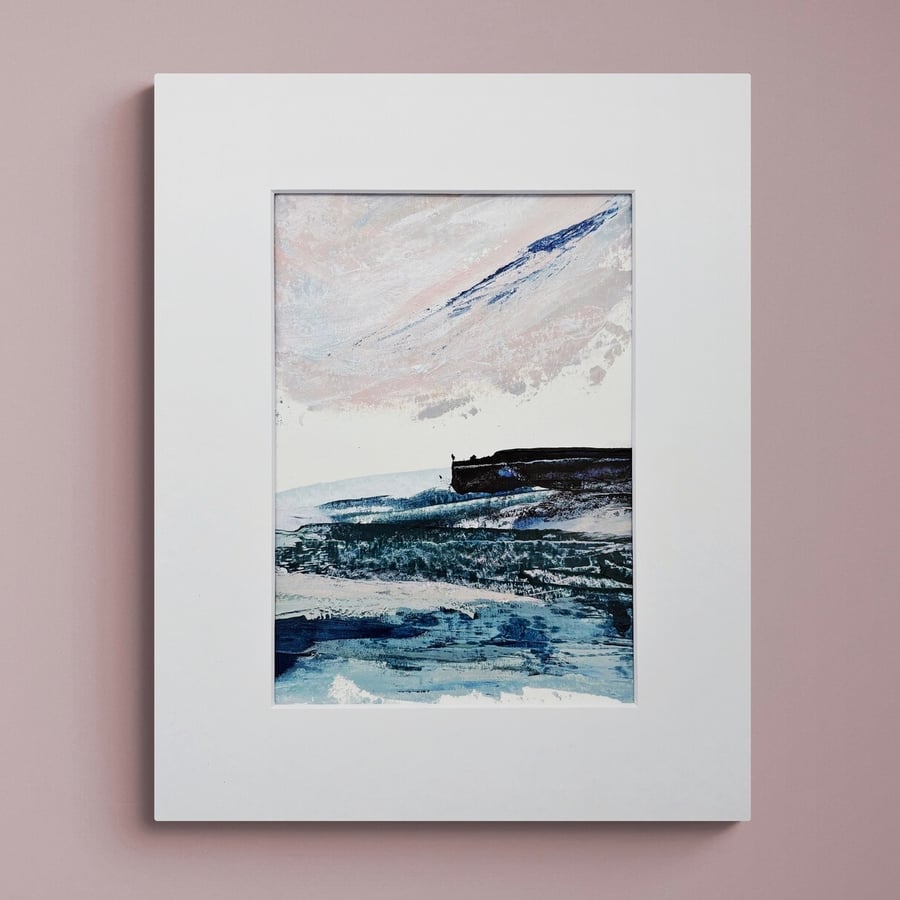 Original Seascape Painting - Calm Evening 