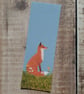 Summer Meadow Fox Bookmark - Image 2