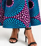 Handmade African Print A-Line Maxi Skirt – Size 14 - Image 6