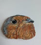 Hand Embroidered Robin Brooch - Image 3