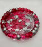 Crimson Marble Trinket Dish - Image 1