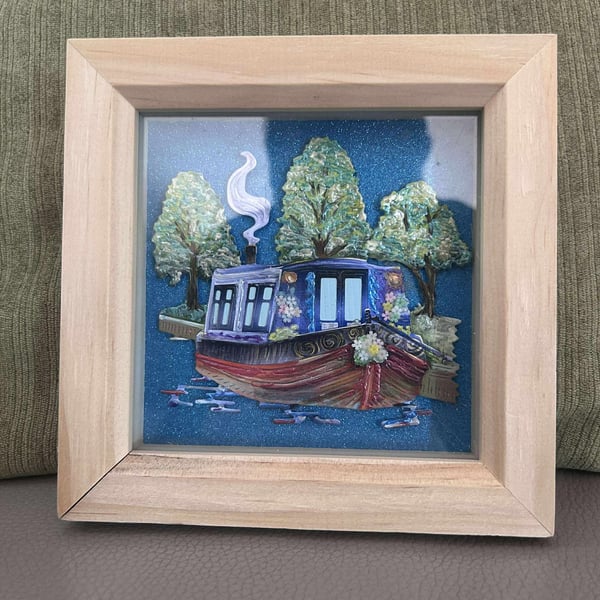 BOXED  FRAMES  WITH SCENE