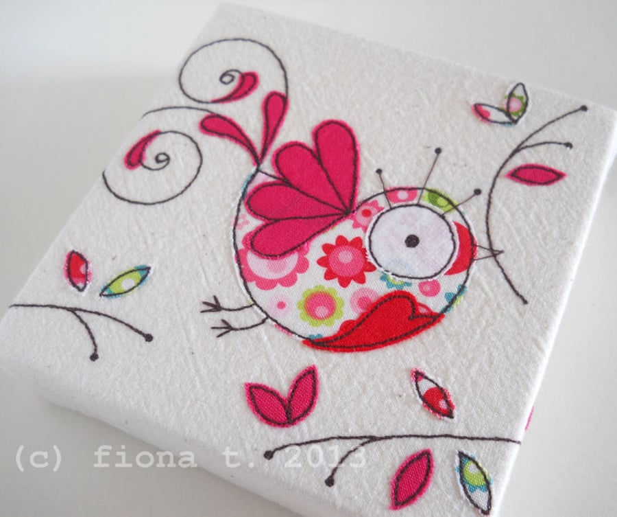 embroidered peace dove 