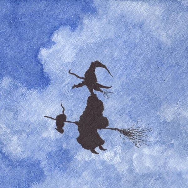 'What's That Down There?' an A4 sized original artwork