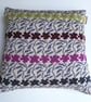Periwinkle cushion cover (sample sale)