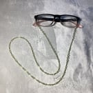 Glasses lanyard, beaded lanyard, glasses chain.