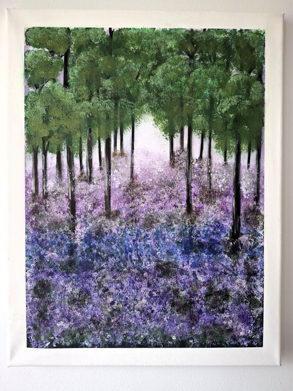 Original Abstract Acrylic Painting - Abstract Art – Landscape painting - Views