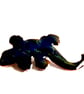 large brooch - lizard - Image 1