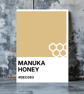 MANUKA HONEY Greeting Card – Colour Swatch Series (A6, Blank Inside)