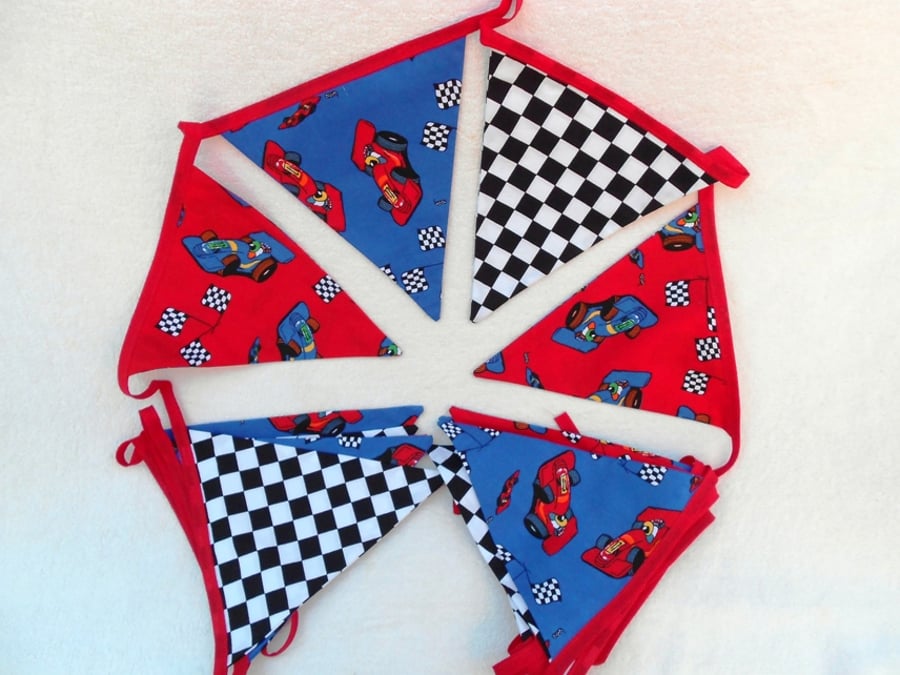Racing Car Bunting