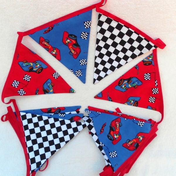 Racing Car Bunting