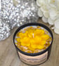 Handmade 200g Soy Wax Candle in Matte Black Jar with Metal Lid - Image 2
