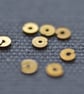 Gilt Spangles - 2mm - Image 1