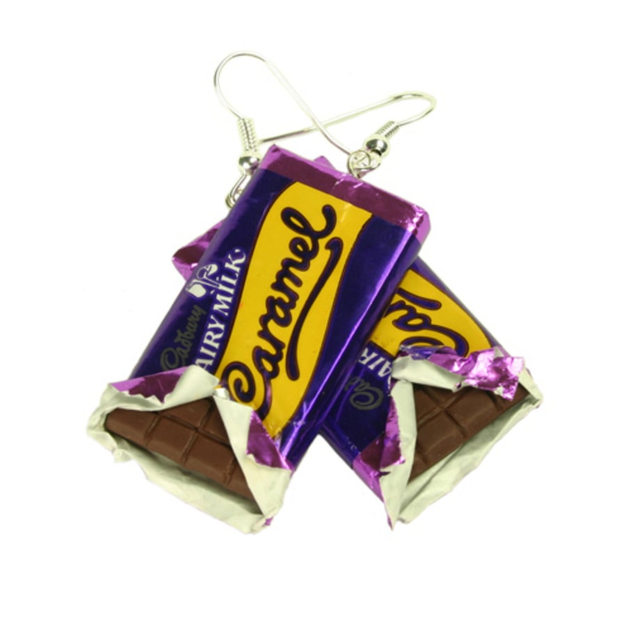 Chocolate Bar earrings