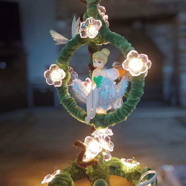 Woodland Fairy Light Table Lamp -Battery Powered Lamp for Kids Bedroom lamp