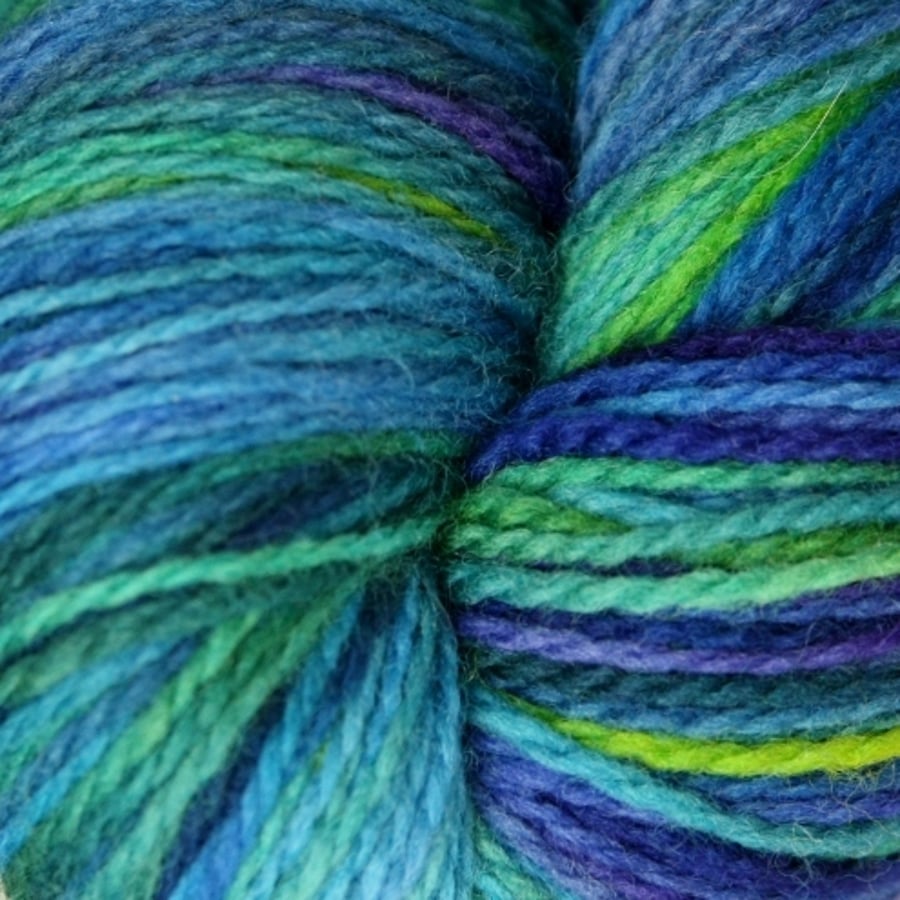 SALE Sea Jewels - merino sportweight yarn