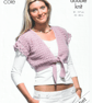 VINTAGE CROCHET PATTERN Ladies Cardigan and Top - Image 3