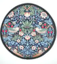 Trivet William Morris Strawberry Thief Mat 8" Pad Dining Pot Stand Surface Saver