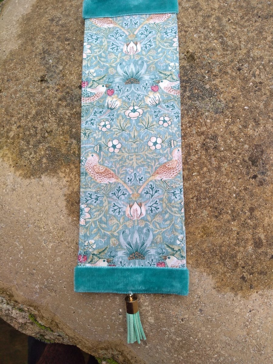 A Double-sided Fabric Bookmark