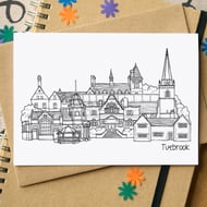 Tuebrook Liverpool Skyline Greetings Card
