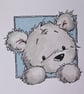 Cute bear birthday card - Image 3