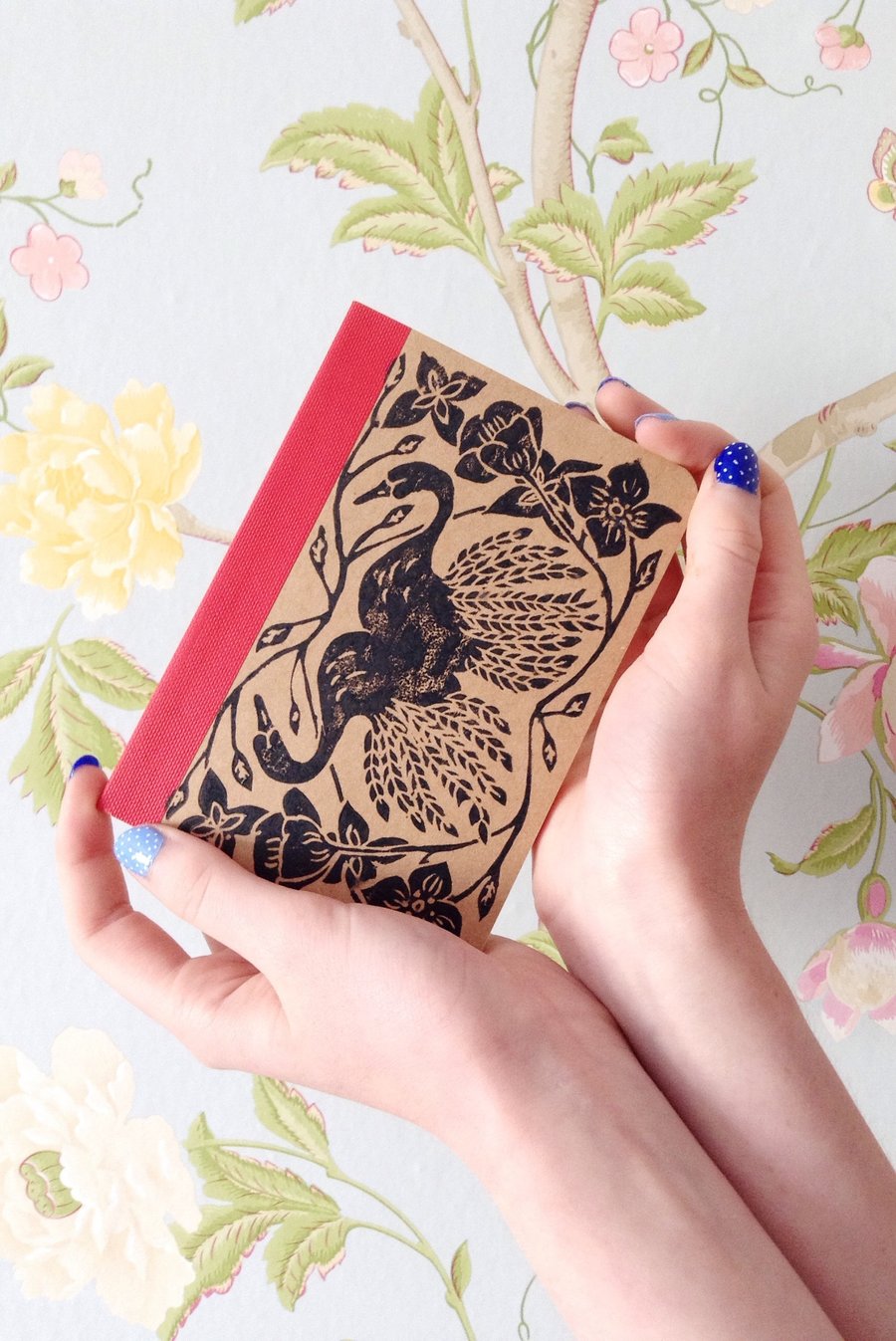 Hand Printed Notebook A6