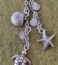 Handmade Turtle Beach Bag Charm